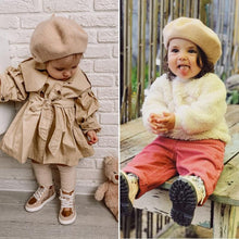 Load image into Gallery viewer, Modern Art Baby Hat for Girls Candy Beret Hat Kids Caps for Girls In elegant caps