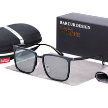 Load image into Gallery viewer, New Elegent Polarized Square Sunglasses Aluminium Magnesium Sunglasses for Men and Women With UV400 Protection