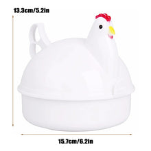 Load image into Gallery viewer, New Kitchen Microwave Eggs Steamer Chicken Shaped 4 Egg Boiler Novelty Cooking Appliances Household Egg Tools Kitchen Gadgets