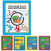 Load image into Gallery viewer, 1pcs Magical Book Water Drawing Coloring Cartoons Books Doodle Pen Painting Drawing Board For Kids Toys Birthday Gift