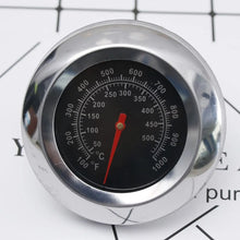 Load image into Gallery viewer, 500 ℃ 1000℉ Degree Roast Barbecue BBQ Smoker Grill Thermometer Temp Gauge Dia 3" Outdoor Stainless Steel BBQ Thermometer 2023