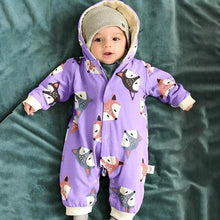 Load image into Gallery viewer, Winter Baby Cartoon Fox Baby Long Sleeve Romper Cute Clothes Onesie for New Born Baby Boy / girl Romper Jumpsuit For Winter Season