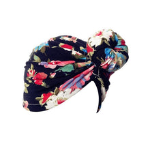 Load image into Gallery viewer, Luxury Modern Newborn Infant Baby Girl Boy and Mom Turban Hat Bows Flower Head Wrap Leopard Hat Cotton Cap For Parent-child