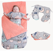 Load image into Gallery viewer, Newborn Baby Envelope Cocoon Model Sleeping Bag Infant Boy Girl Kids Sleep sack Swaddle Blanket For Baby Kids