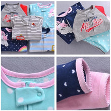 Load image into Gallery viewer, Home Love Romper Fleece Jumpsuit For Newborn Baby Boys And Baby Girl New Born Baby Clothes