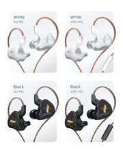 Load image into Gallery viewer, KZ EDX Wired Headset In-Ear Monitor Earbuds Earphones Detachable Cable Sport Game Noice Cancelling Headphone With Microphone
