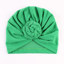 Load image into Gallery viewer, Modern Cotton Hat Handmade Baby Girls Turban Hats Twist Knot Women Caps For Mom And Daughter In Elegant Design