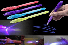 Load image into Gallery viewer, A3 A4 A5 Kids Luminous Drawing Board with Light-Fun Magic Sketchpad Draw Tablet Fluorescent Pen Russian English Light Up Toys
