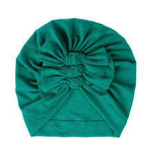 Load image into Gallery viewer, Modern Handamde Toddler Baby Boys& Girls Turban Head Wrap Beanie Cotton Hat Solid Cap Headband For Kids