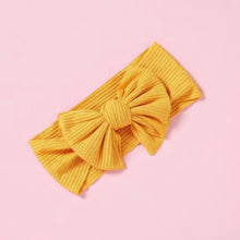 Load image into Gallery viewer, Modern Bowknot Baby Headband Elastic Turban Baby Girl Headbands Baby Girls Bow