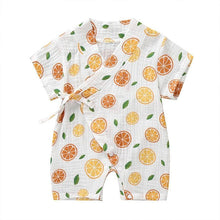 Load image into Gallery viewer, Summer Baby Girl/Boys Clothing Short-sleeved Rompers Jumpsuit Floral Print Cute Soft Newborn Infant Baby Playwear For Girls and Boys Kids