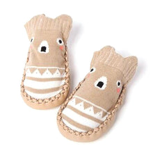 Load image into Gallery viewer, Modern Elegant Baby Girls & Boys Autumn Winter Cotton Soft Sole Cartoon Shoes Socks For Baby Kids
