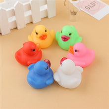 Load image into Gallery viewer, Baby Toys Rubber Bath Ducks Gold Fish for Bathing Newborns Bathroom Kids Bathtub Accessories Toddler Kids Toy