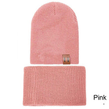 Load image into Gallery viewer, Modern Baby Set Hat Cap and Scrif And Snood Warm Hat Scarf Caps Scarves Knit Hats For Kids
