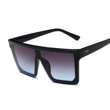 Load image into Gallery viewer, Retro Modern Elegant Square Sunglasses for Women and Lady With Big Frame Fashion Girls Sunglasses In Vintage Style With UV400 Protection