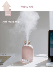 Load image into Gallery viewer, High Quality 220ML Ultrasonic Air Humidifier Aroma Essential Oil Diffuser For Home Car USB Fogger Mist Maker With LED Night Lamp