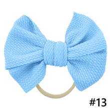 Load image into Gallery viewer, Headband Bow Girl Headbands Nylon Elastic Hair Accessories Photography Props For Baby Girls In Elegant Design