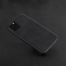 Load image into Gallery viewer, Ultra Thin Phone Cases For iPhone 13 6 7 14Plus XS Max Cover Leather Skin Soft Silicone Case For iPhone XR X 11 12 Pro Case Anti-Scratch iPhone Xs max Cover Genuine Leather iPhone Cases for iPhone