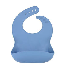 Load image into Gallery viewer, Food Grade Silicone Baby Bibs Waterproof Bib for Newborn Boy Girl Feeding Towel Burp Cloth For Kids