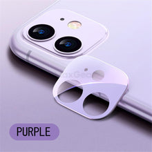 Load image into Gallery viewer, Camera Lens Tempered Glass For iPhone 12 11 Pro Max 12 Mini Full Cover Camera Ring Protector Sticker On iPhone12 Anti Scratch Camera Lens Protector 9H HD Camera Tempered Glass