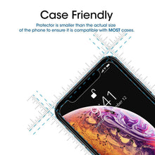 Load image into Gallery viewer, HD Full Tempered Glass Screen Protectors For iPhone 12 12 Max/12 Pro Front film iPhone X 6/6s 7 8 11 Pro Max Screen Protector Transparent Highly Clear Scratch Resistant Full Coverage Screen Glass Protector For iPhone