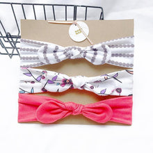 Load image into Gallery viewer, Baby Headbands For Newborn Hair Band Cute Baby Bow Flower Elastic Bow Headwear Kids Gifts Girl Hair Accessories