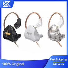 Load image into Gallery viewer, KZ EDX Wired Headset In-Ear Monitor Earbuds Earphones Detachable Cable Sport Game Noice Cancelling Headphone With Microphone