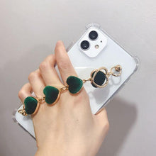 Load image into Gallery viewer, Cute Wrist Strap Butterfly Pendant Phone Case For iPhone 13 12 14Pro Max 8 7 Plus Cases For iPhone 11 Pro Max Elegant Butterfly Theme Transparent Soft Silicone Rubber Phone Case for iPhone