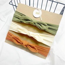 Load image into Gallery viewer, Baby Headbands For Newborn Hair Band Cute Baby Bow Flower Elastic Bow Headwear Kids Gifts Girl Hair Accessories