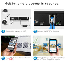 Load image into Gallery viewer, 5MP Metal Dome POE IP ONVIF H.265 Audio CCTV Camera 3mp FaceDetection Vandalproof IP66 Outdoor Home Security Video System XMEYE