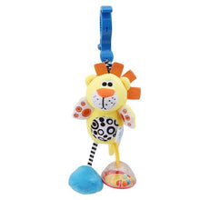 Load image into Gallery viewer, Modern Baby Development Giraffe Animal Hand Bells Rattles Handle Toys Stroller Hanging Teether Baby Toys For Kids