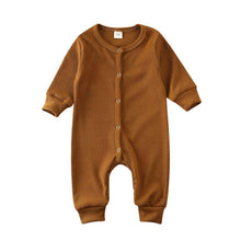Load image into Gallery viewer, Baby Girl / Boy Clothes Kids Knitted Long Sleeve Autumn Winter Romper Solid Jumpsuit Outfit