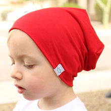 Load image into Gallery viewer, Cute Solid Knitted Cotton Hats Cap for Newborn Baby Autumn Winter Warm Style Caps for Boys