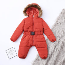 Load image into Gallery viewer, Winter Clothes For Infant Baby Hooded Warm Thick Snowsuit Jumpsuit Romper for Boys and Girls Style