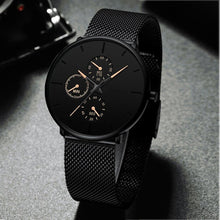 Load image into Gallery viewer, Relogio Masculino Unisex Woman and Men Quartz Watch In Casual Slim Mesh Style Designer Sport Watch