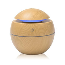Load image into Gallery viewer, Mini USB Aroma Essential Oil Diffuser Ultrasonic Air Humidifier Mist Maker Aroma 7 Color LED Light Home Office
