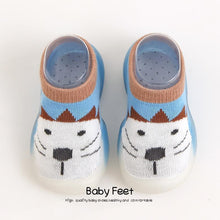 Load image into Gallery viewer, Baby Shoes First Shoes Toddler First Walkers Boy Soft Sole Rubber Outdoor Baby Shoes Cute Animal Baby Anti-slip Booties