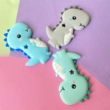 Load image into Gallery viewer, Dinosaur Teether Teething Animal Shape Chewable Chewing Toys For Baby Boys And Girls BPA Free Food Pefect Gift