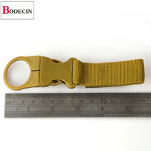 Load image into Gallery viewer, EDC Tactical Gear Military Nylon Webbing For Outdoor Tools Buckle Hook Water Bottle Holder Belt Clip Bushcraft Camp Carabiners