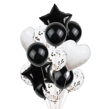 Load image into Gallery viewer, 14Pcs Multi Confetti Balloons For Happy Birthday Party Balloons In Several Luxury Variant Helium Ballons For Celebrations for Boy Girls and Babies party