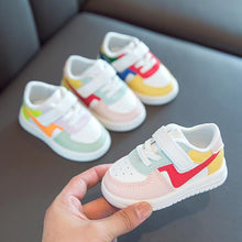 Load image into Gallery viewer, Unisex Baby Shoes Toddler Girls Boys Sports Shoes For Children Girls Baby Leather Flats Kids Sneakers Fashion Shoes