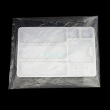 Load image into Gallery viewer, 5pcs Dental Disposable Oral Package Mouth Mirror Tweezer Probe Instrument Box Disposable Plastic Dentist Tray  2size for Choose