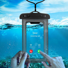 Load image into Gallery viewer, Water Proof Cases For iPhone 12 Cover Pouch Cases For iPhone XS MAX 8 7 6 s Plus Universal Waterproof Case Universal Waterproof Cell Phone Bag/Holder for iPhone Case & Strap