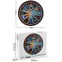 Load image into Gallery viewer, 1000pcs Modern Round Puzzles Toys Puzzles Educational Toys Puzzles For Adults Interesting Goods Learning And Education Moon and Planets Puzzles