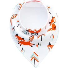Load image into Gallery viewer, Baby Bibs Triangle scarf Cotton Cartoon Child Bandana Bib Dribble Bibs Newborn BIb for Kids