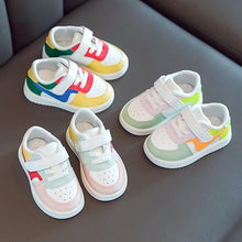 Load image into Gallery viewer, Unisex Baby Shoes Toddler Girls Boys Sports Shoes For Children Girls Baby Leather Flats Kids Sneakers Fashion Shoes