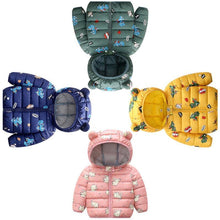 Load image into Gallery viewer, Baby Girls Winter Jackets For Children Spring Autumn Outerwear Hooded Infant Coats In Modern Design For Girls and Boys