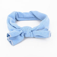 Load image into Gallery viewer, Modern Bowknot Baby Headband Elastic Turban Baby Girl Headbands Baby Girls Bow