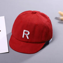 Load image into Gallery viewer, Cotton Baby Adjustable Letter Baseball Caps For Boys & Girl Hats Children Snapback Hip-Hop Sun Hat In Modern Style