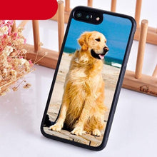 Load image into Gallery viewer, Golden Retriever Dog Cute Puppy Phone Case For Iphone 14 5 6 7 8 Plus X Xr Xs 11 12 13 Pro Max Ultra Full Protective Liquid Silicone Case Back Cover For Iphone